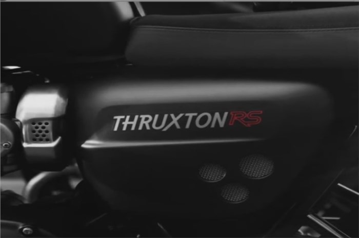 Triumph teases the new Thruxton RS before reveal